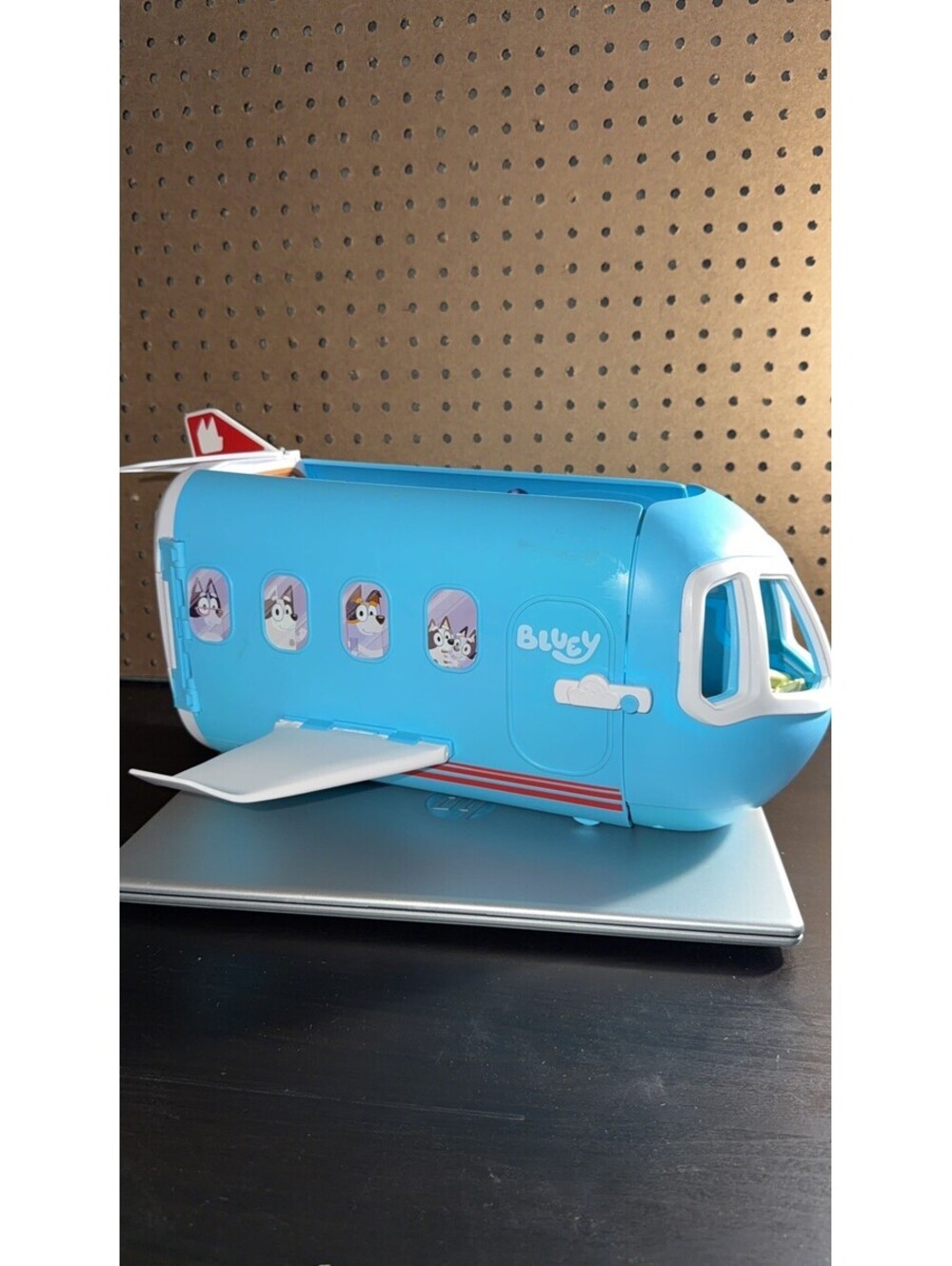 Bluey 3-in-1 Transforming Plane Figure Playset Airplane ONLY Boat Resort